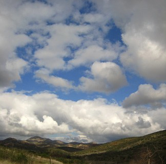 Spring Canyon on a Cloudy Day
