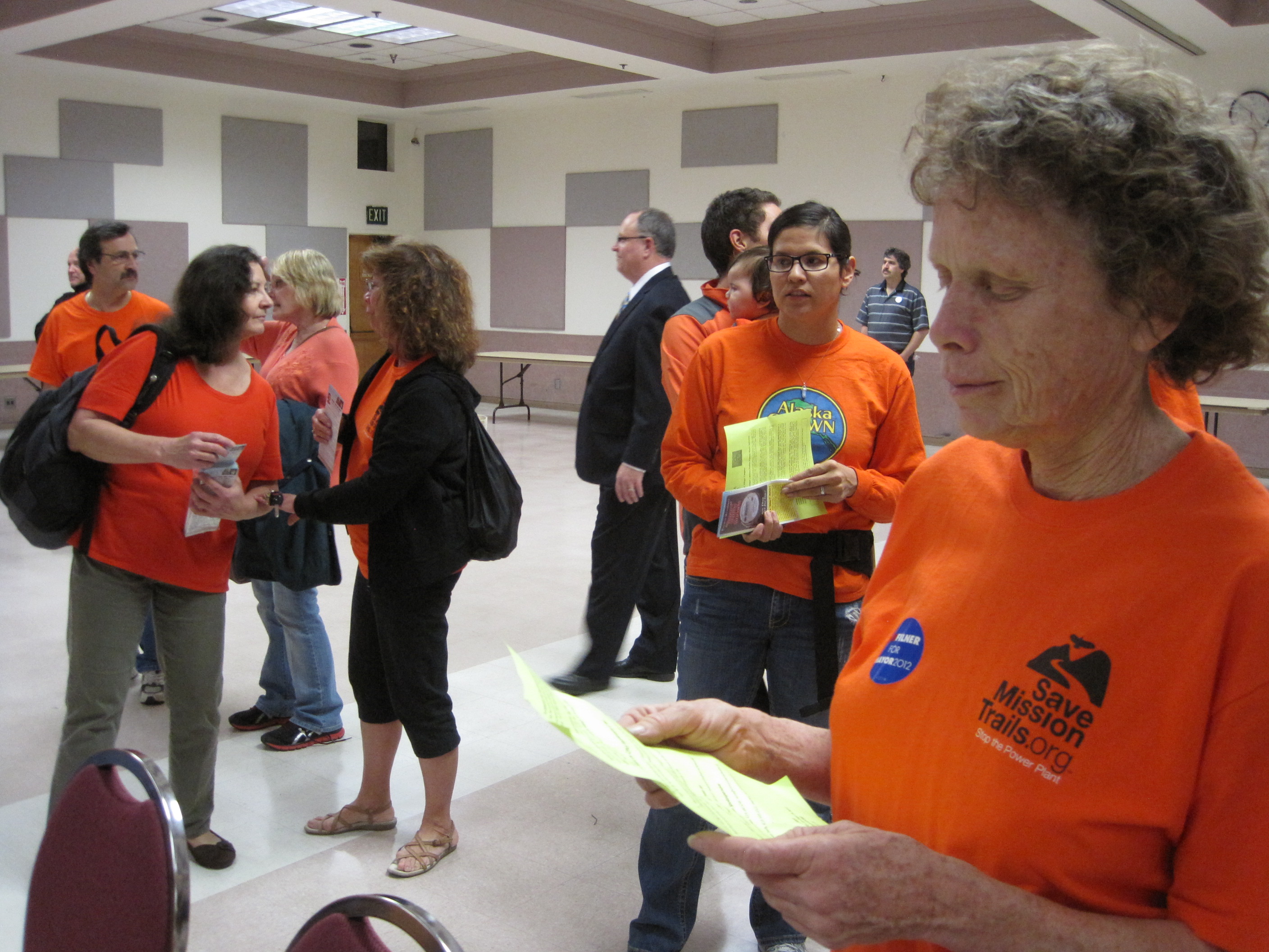 SMT at civic meeting