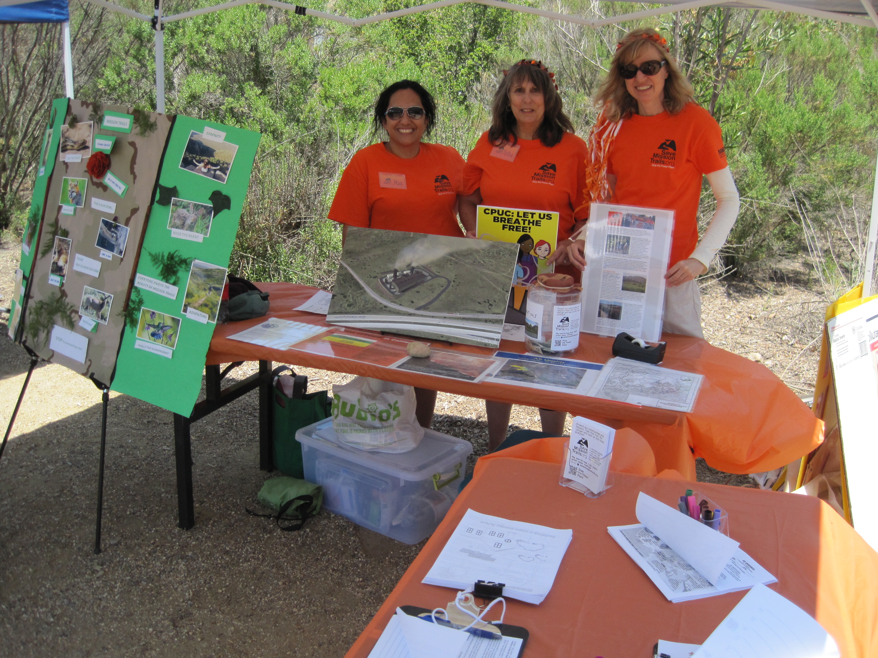 SMT Booth at Mission Trails Day