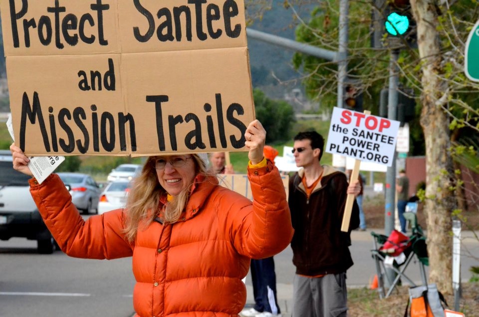 First rally, Santee, California